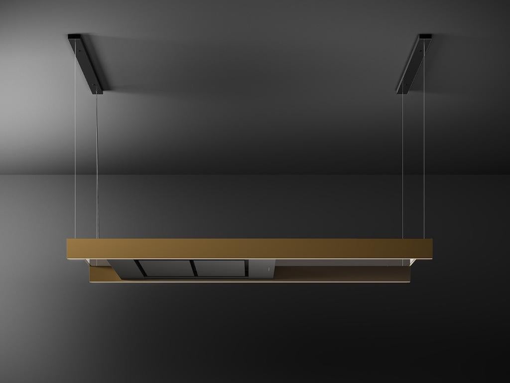 MP22 Falmec LIGHT 120 bronzen design eilandafzuigkap NIEUW, Witgoed en Apparatuur, Afzuigkappen, Ophalen, Via dell'Artigianato 42, Vittorio Veneto