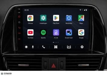 Apple carplay Dynavin navigatie Mazda cx-5 2014 android 16