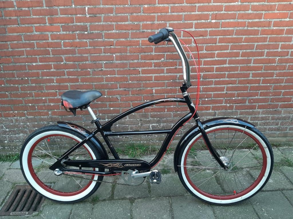 Electra Rat rod old skool style cruiser, Fietsen en Brommers, Ophalen, Cruiser, Heren, Aluminium