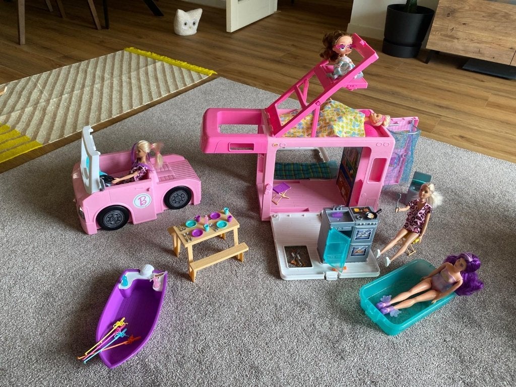 Barbie 3-in-1 Dream Camper, Ophalen of Verzenden, Zo goed als nieuw