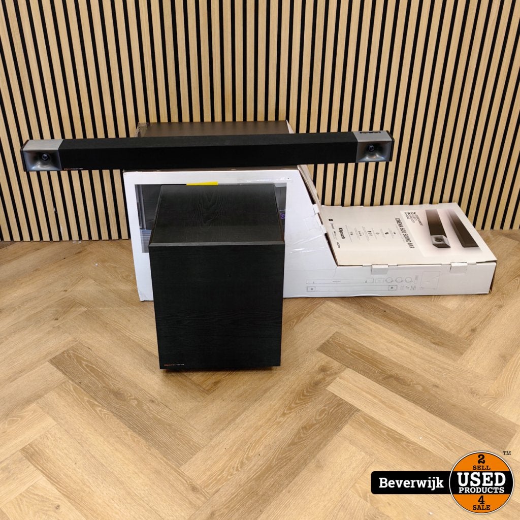 Klipsch Cinema 600 Soundbar + Subwoofer - Netjes, Auto diversen, Flex Ltd., Gebruikt, https://flex.com/contact-us, Nobelstraat 10, 5807 GA Oostrum LB, Limburg, Nederland