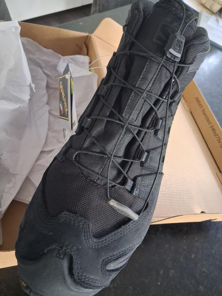 Salomon XA Forces Mid GTX EN veiligheidsschoenen - Nieuw, Zwart, Nieuw, Ophalen of Verzenden, Werkschoenen