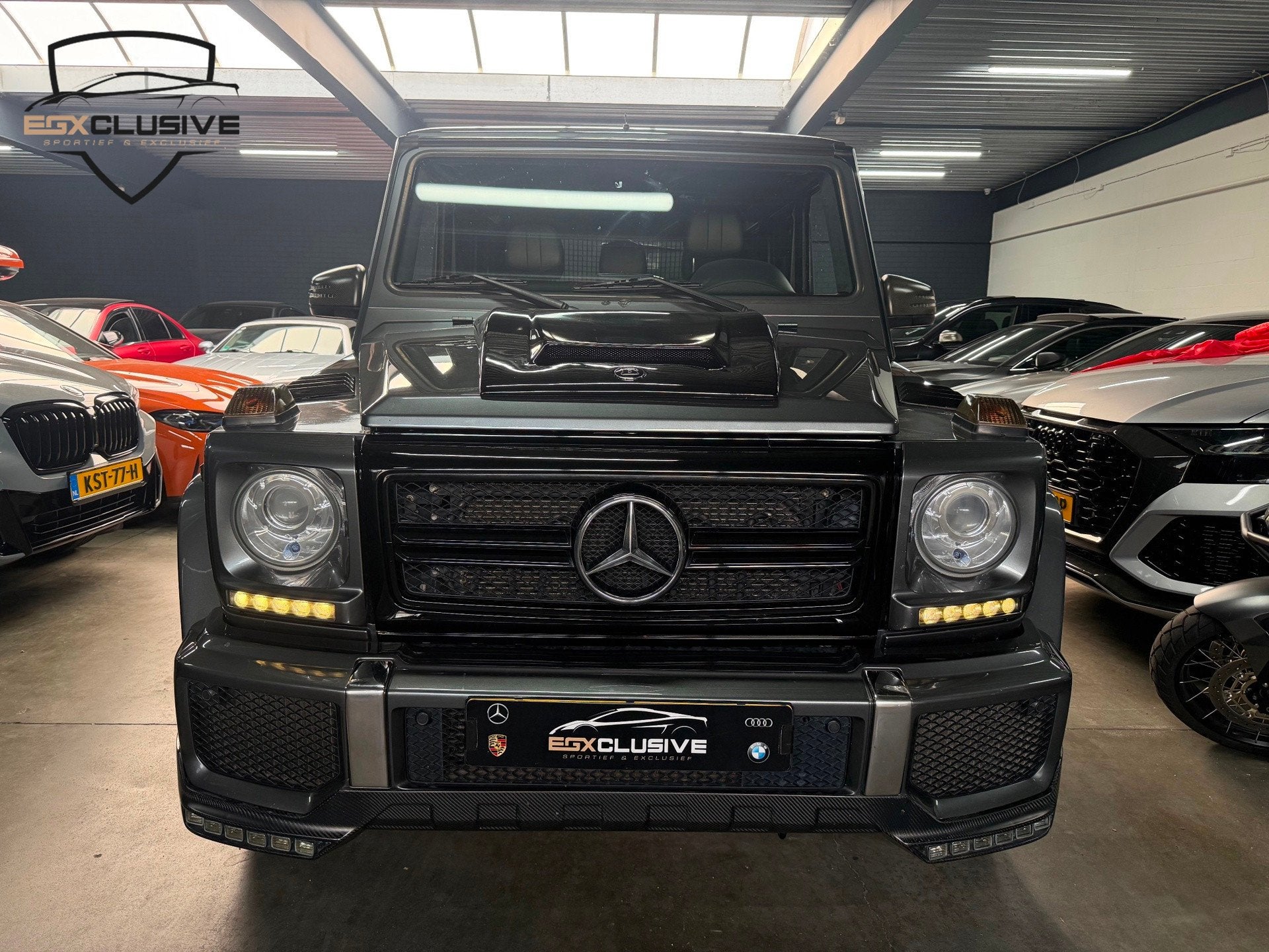 Mercedes-Benz G-klasse AMG 63 G63 Brabus/Carbon/Alcantara/Pa, Automaat, G-Klasse, Leder, Bedrijf