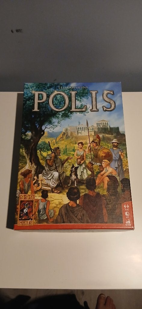 Polis van 999 games – 1x gespeeld, Hobby en Vrije tijd, Gezelschapsspellen | Bordspellen, Zo goed als nieuw, Drie of vier spelers