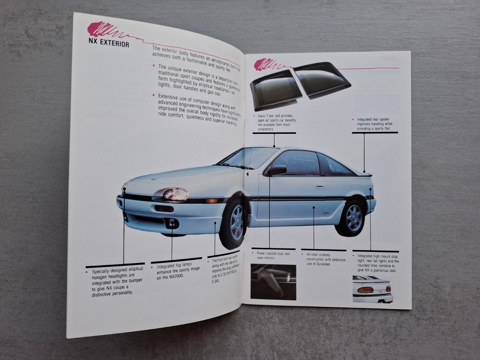 Nissan NX Coupé & Sentra Product Guide - 1991, Ophalen of Verzenden, Zo goed als nieuw, Nissan