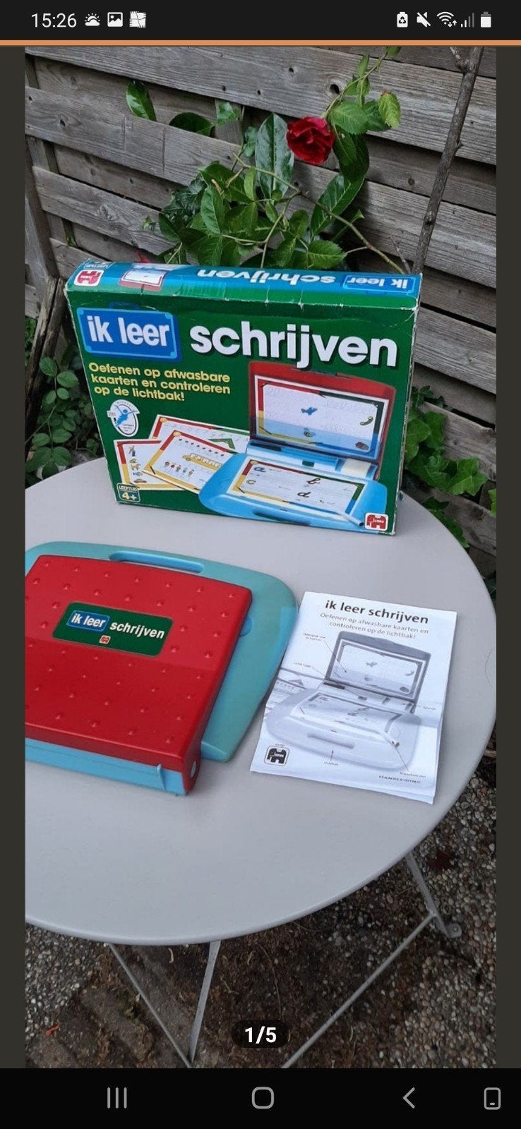 Jumbo 'Ik leer schrijven' educatief spel met lichtbak, Kinderen en Baby's, Speelgoed | Educatief en Creatief, Ophalen of Verzenden