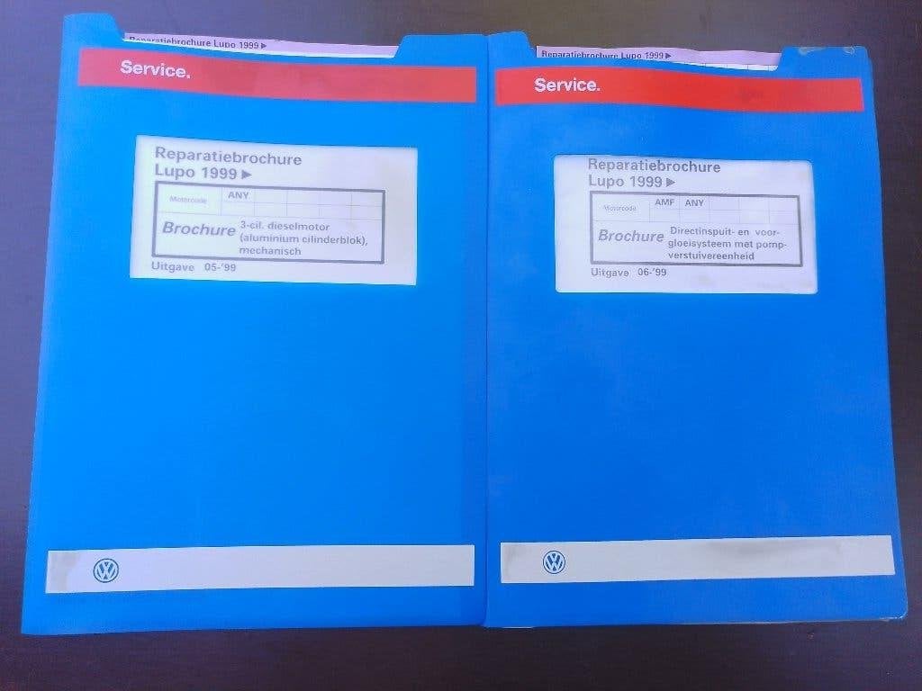 Vw Lupo 3L werkplaatsboeken 1.2 TDi Pompverstuiver motor, Ophalen of Verzenden, Gelezen, Volkswagen