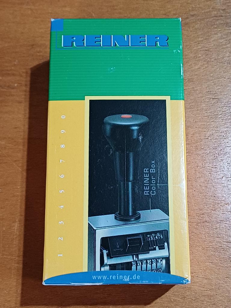 Reiner B6K Antiqua roman, 4,5mm numeroteur, Ophalen of Verzenden