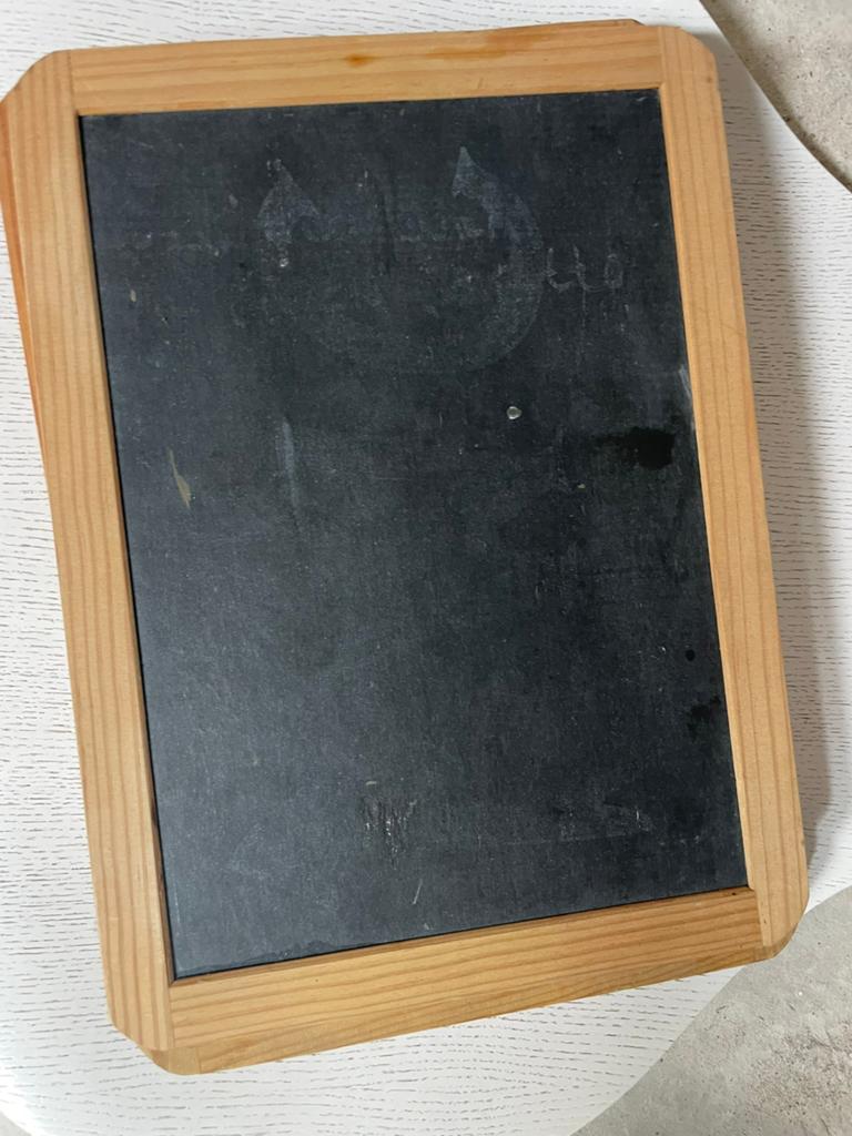 Krijtbordjes x 3, Diversen, Schoolborden, Ophalen of Verzenden, Zo goed als nieuw, Krijtbord
