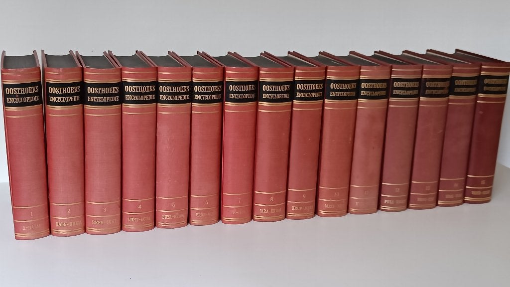 Oosthoeks encyclopedie 15 delig vijfde druk, Boeken, Encyclopedieën, Complete serie, Algemeen, Ophalen, Gelezen
