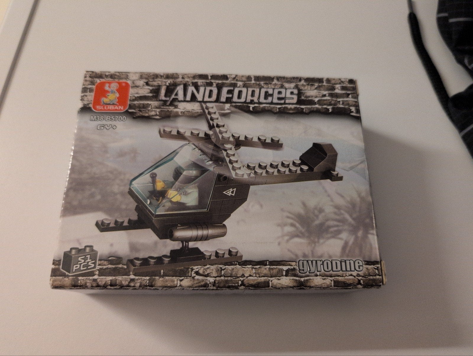 Sluban Land Forces Helikopter M38-B5700 Bouwset, Ophalen of Verzenden, Nieuw, Overige merken