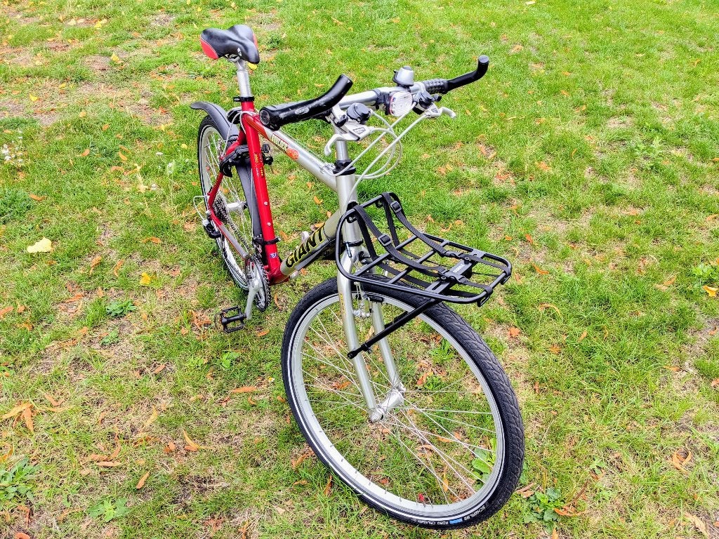 Vernieuwde retro Giant Boulder MTB, 1.70-1.85, rijklaar!, 26 inch, Velgrem, Meer dan 20 versnellingen, Ophalen