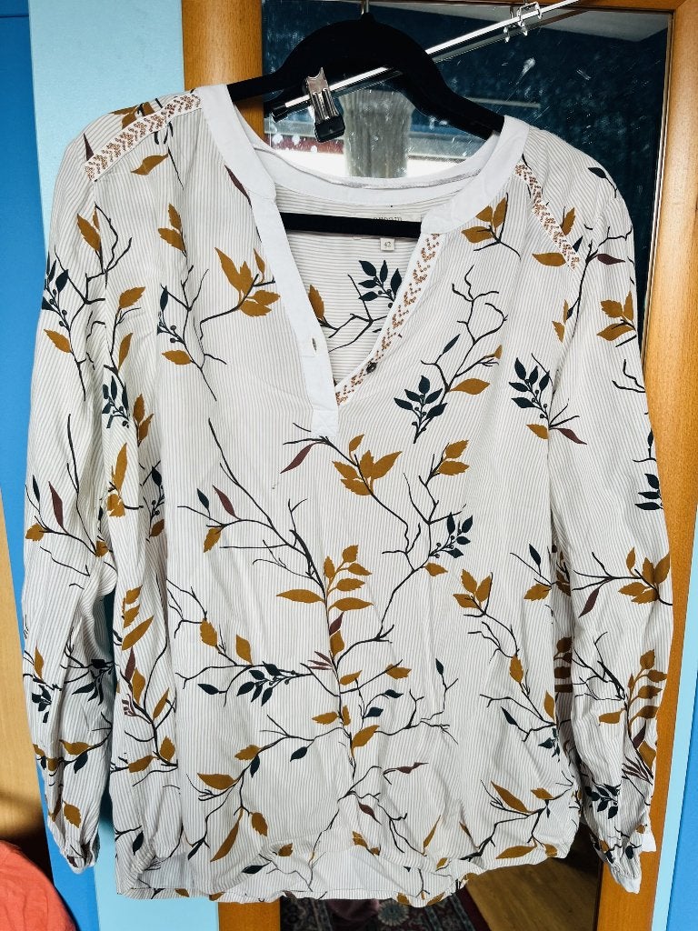 mooi tuniekje van Cream 42 zgan, Verzenden, Beige, Maat 42/44 (L), Cream