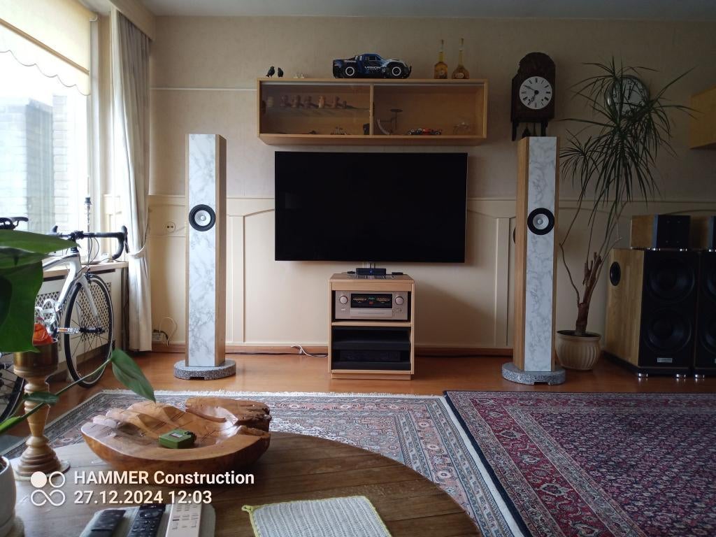 Mooie zuil met MAOP 11.2, Zo goed als nieuw, Minder dan 60 watt, Front, Rear of Stereo speakers, Ophalen
