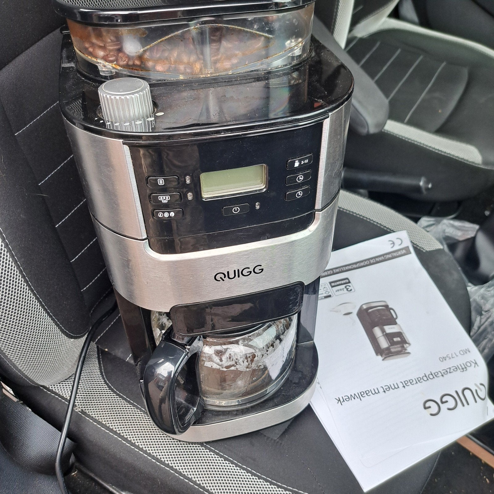 koffie apparaat, Ophalen, Gebruikt