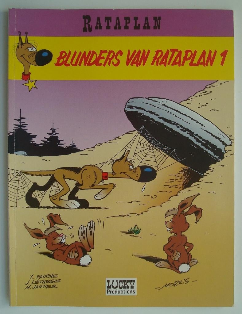 Rataplan - Blunders van Rataplan 1, 1e druk uit 1993, Eén stripboek, Ophalen, Gelezen