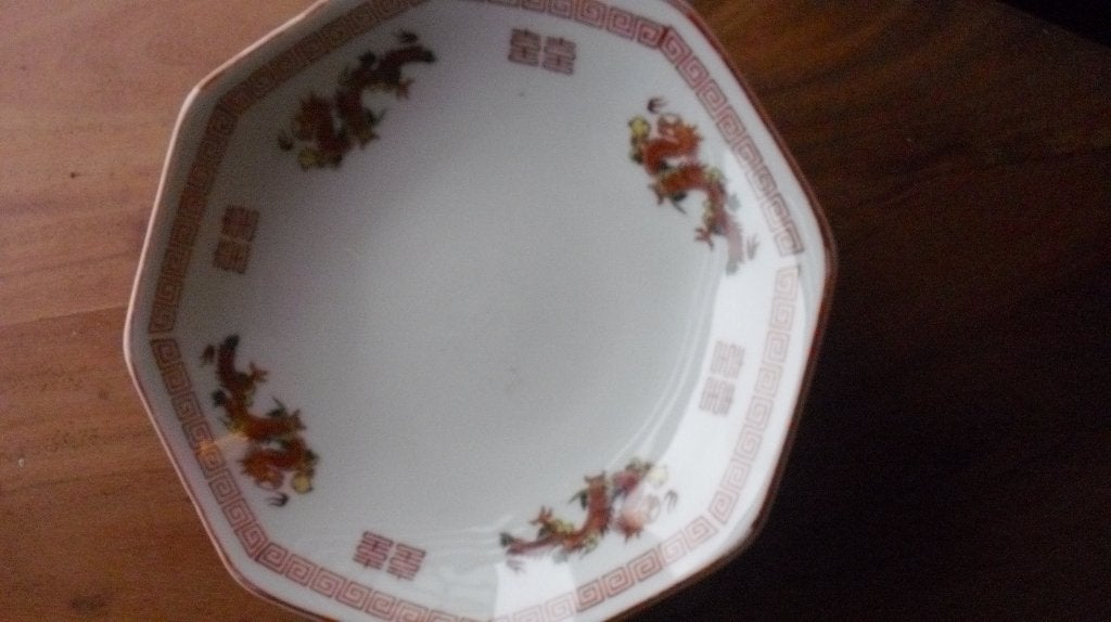 Chinees 8-kantig Schaaltje, Antiek en Kunst, Ophalen