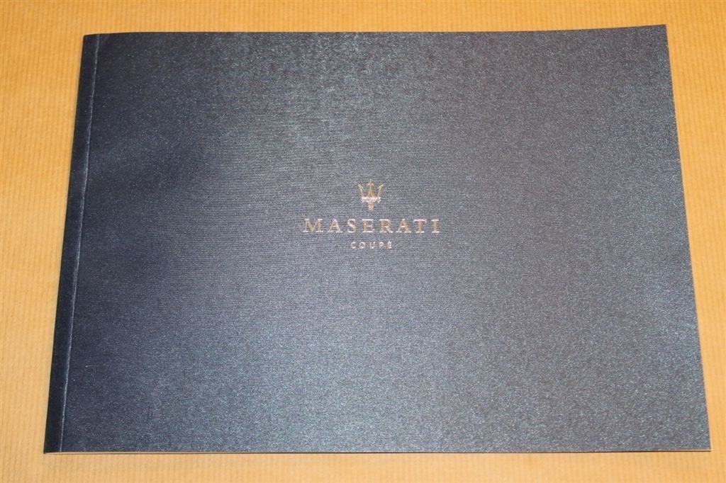Reclame-uitgave - Maserati Coupé - Circa 2005, Ophalen of Verzenden, Zo goed als nieuw, Overige merken