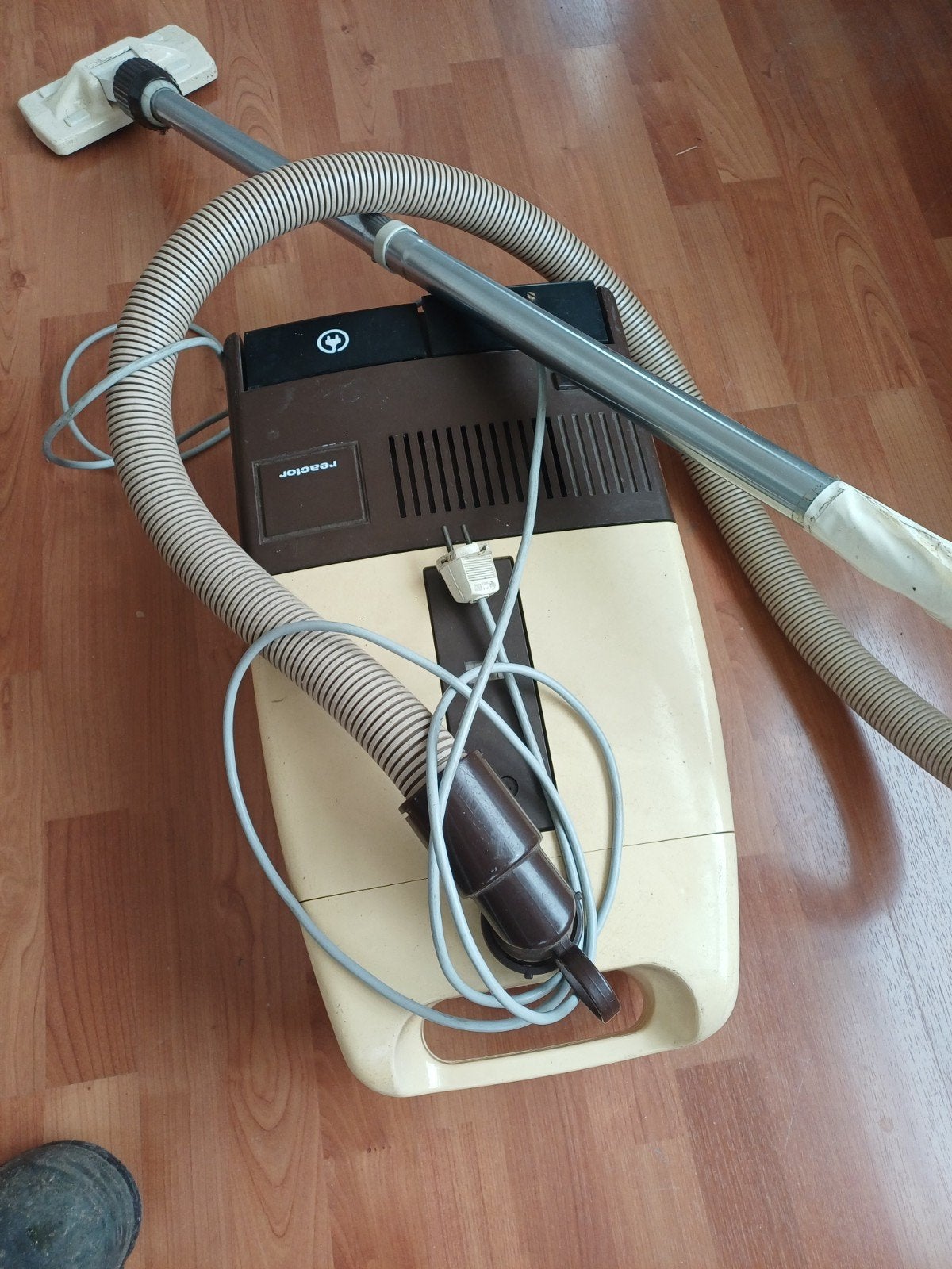 Vintage Reactor sledestofzuiger - Werkt nog!, Witgoed en Apparatuur, Stofzuigers, Stofzak, Overige merken, Gebruikt, Ophalen of Verzenden