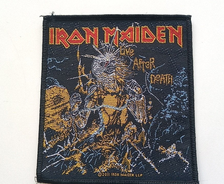 IRON MAIDEN ERG MOOIE 2011 PATCH 182 NIEUW 10 X 11 CM, Verzenden, Nieuw, Kleding
