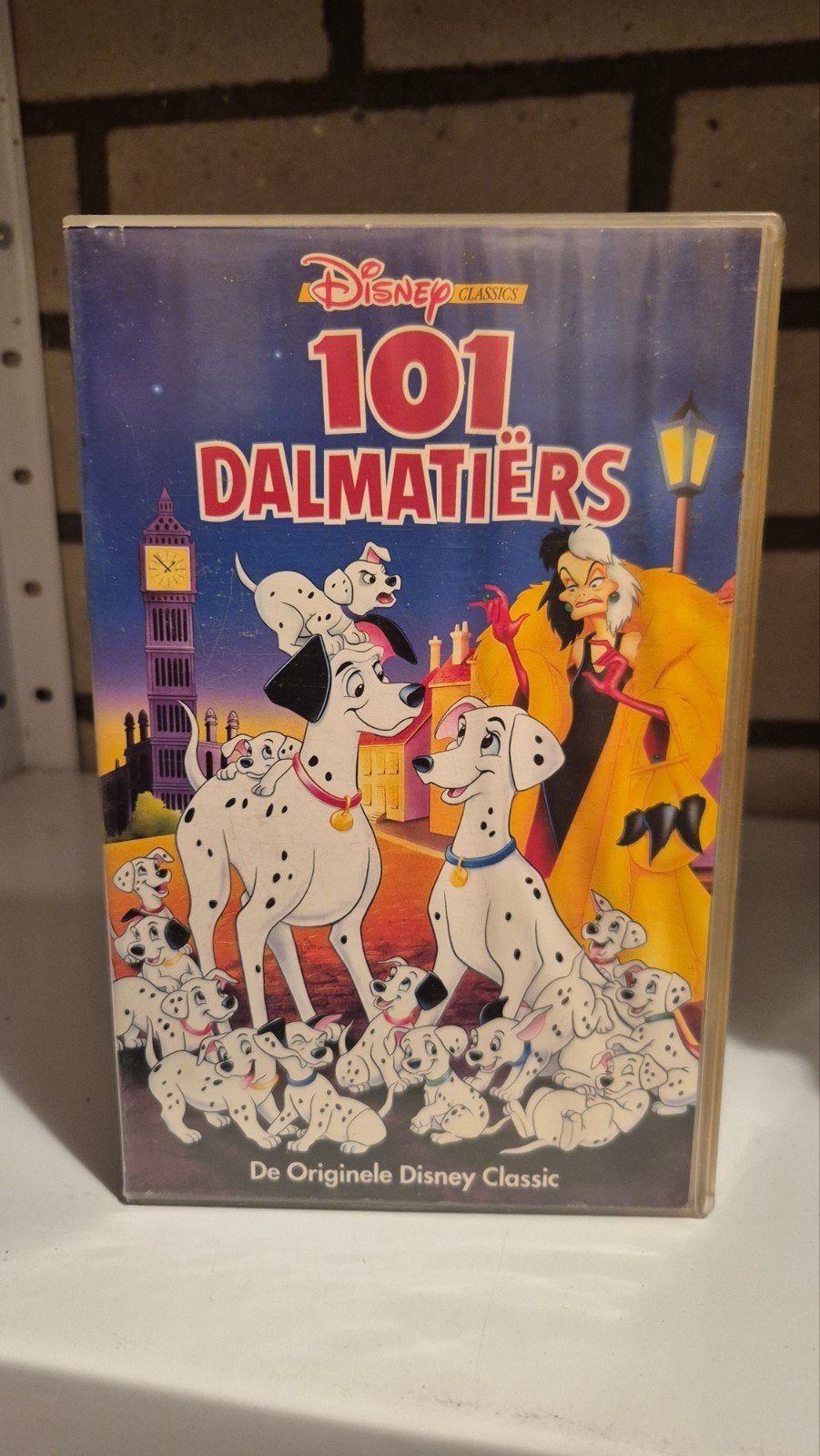101 Dalmatiërs - De Originele Disney Classic (VHS), Gebruikt, Alle leeftijden, Kinderfilm, VHS