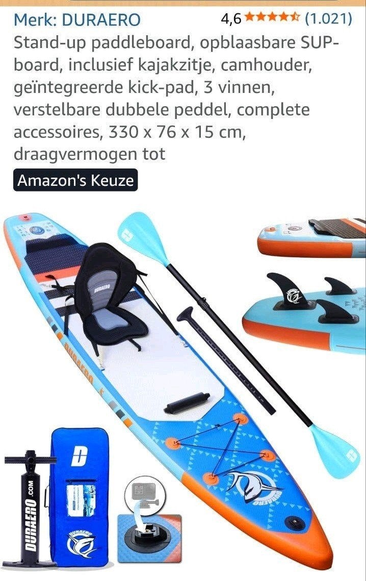 Sup Merk

DURAERO, Ophalen, Nieuw, SUP-boards