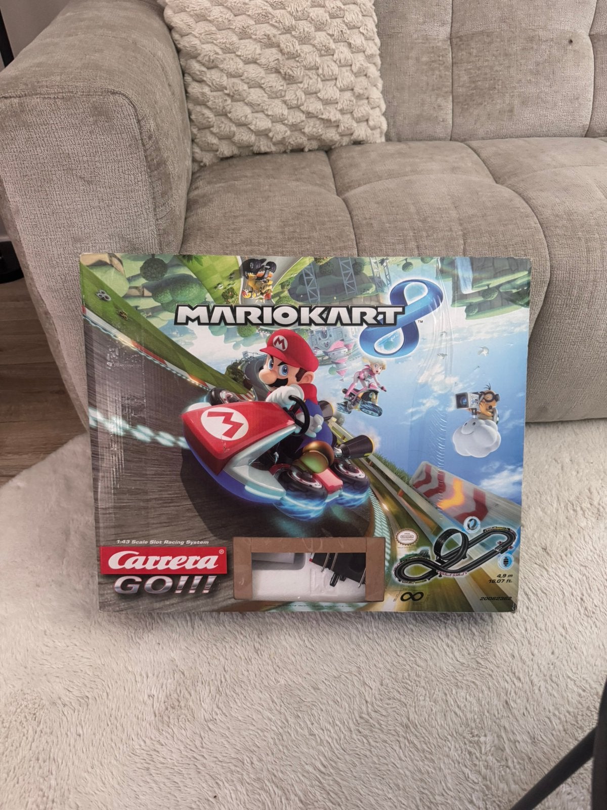 Mario Kart Carrera Go, Carrera, Ophalen of Verzenden, Elektrisch, Met looping