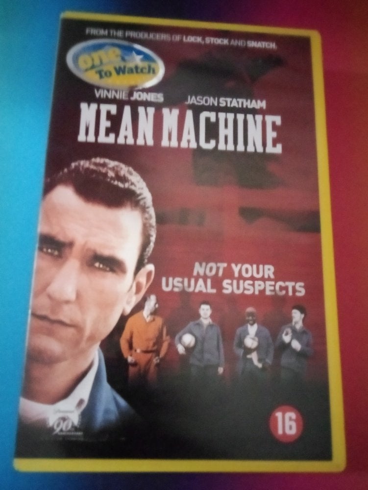 VHS - Mean Machine - Ex-Rental, Gebruikt, Vanaf 16 jaar, Verzenden, Ex-rental