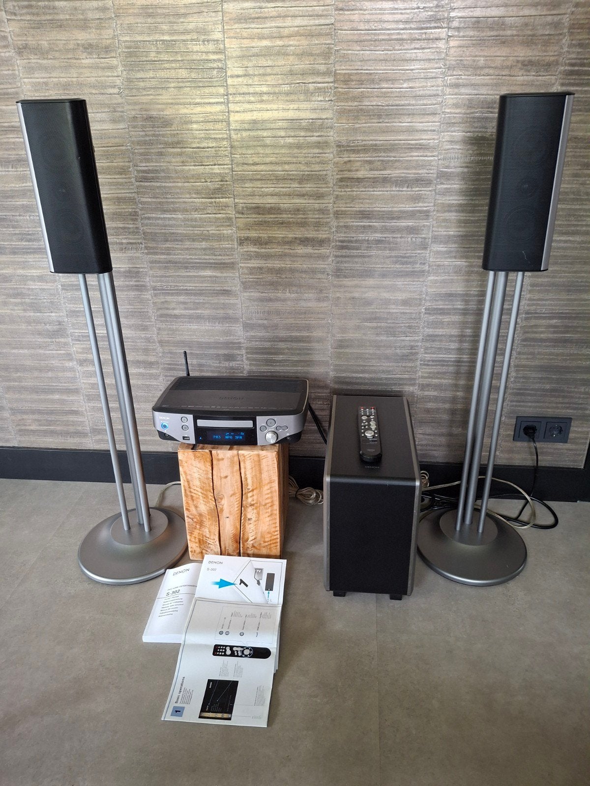 Denon S-302 DVD Home Cinema set, Audio, Tv en Foto, Ophalen, 70 watt of meer, Overige merken, Dvd-speler