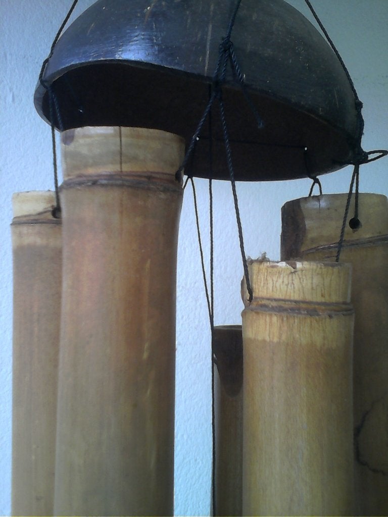 Bamboe Windsculptuur, Ophalen, Zo goed als nieuw