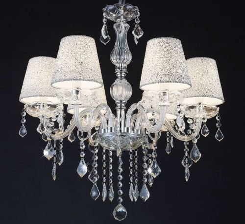 Kristallen Kroonluchter Hanglamp Plafondlamp Luchter 240017., Ophalen of Verzenden, Nieuw, Glas