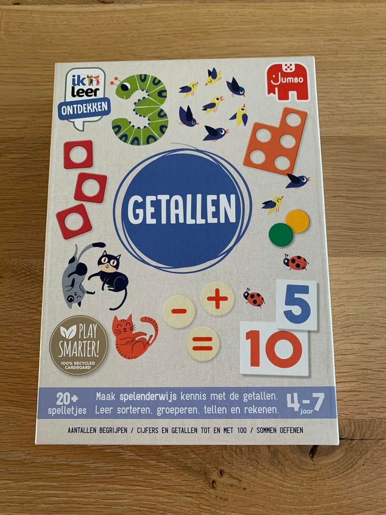 Educatief spel: Getallen - Ik leer ontdekken - Jumbo, Ophalen of Verzenden, Zo goed als nieuw, Rekenen