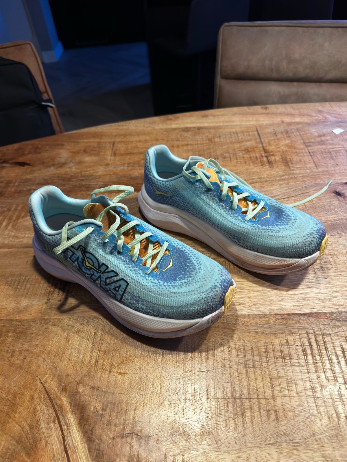 Hoka Mach X hardloopschoenen, Overige merken, Hardloopschoenen, Ophalen of Verzenden, Zo goed als nieuw
