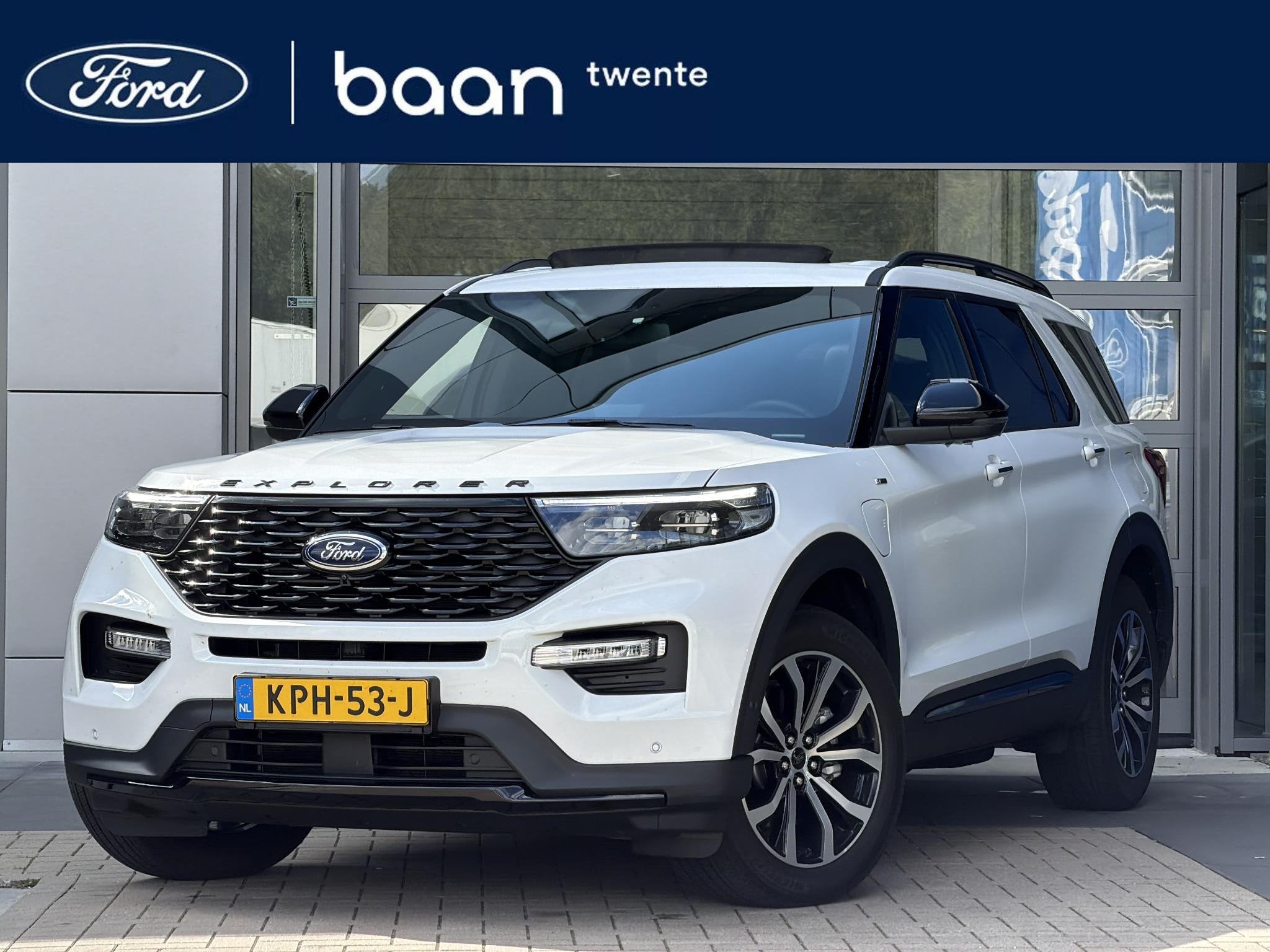 Ford Explorer 3.0 V6 EcoBoost PHEV ST-Line | Panorama dak |, Auto's, Automaat, 12 maanden, 14 kWh, Euro 6