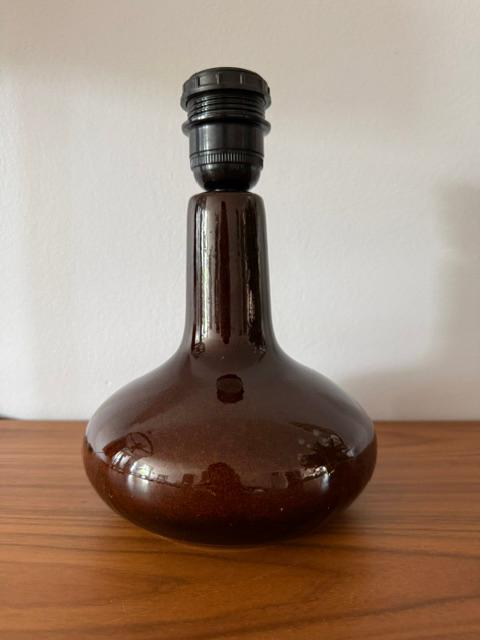 Tafellamp, keramiek, glansglazuur, vintage, retro, jr 70/80, Ophalen of Verzenden, Zo goed als nieuw