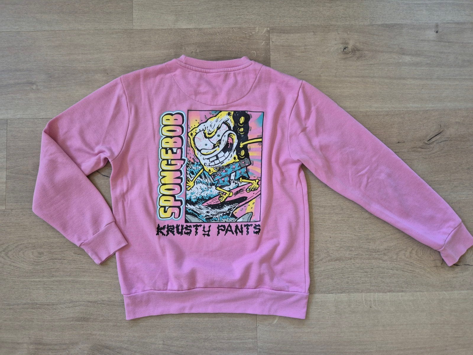 Roze SpongeBob sweater - Krusty Pants