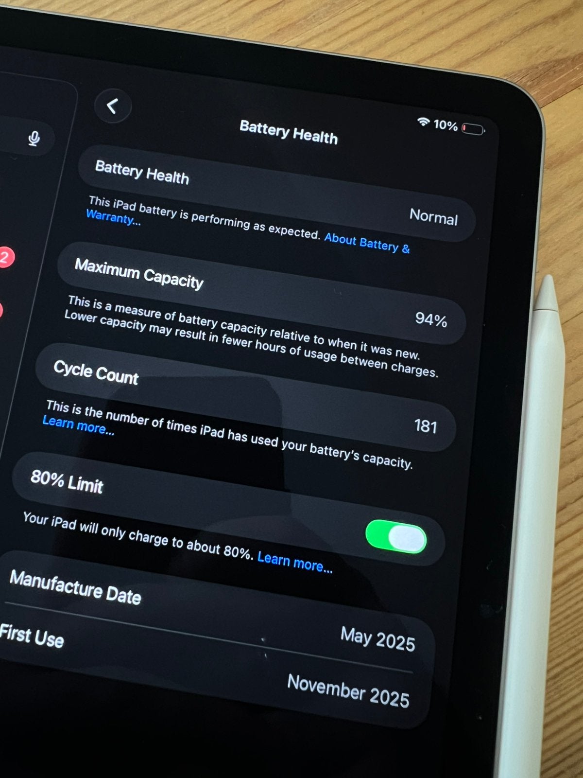Foto 4 van iPad Air 11-inch 2025 (M3) + Apple Pencil Pro