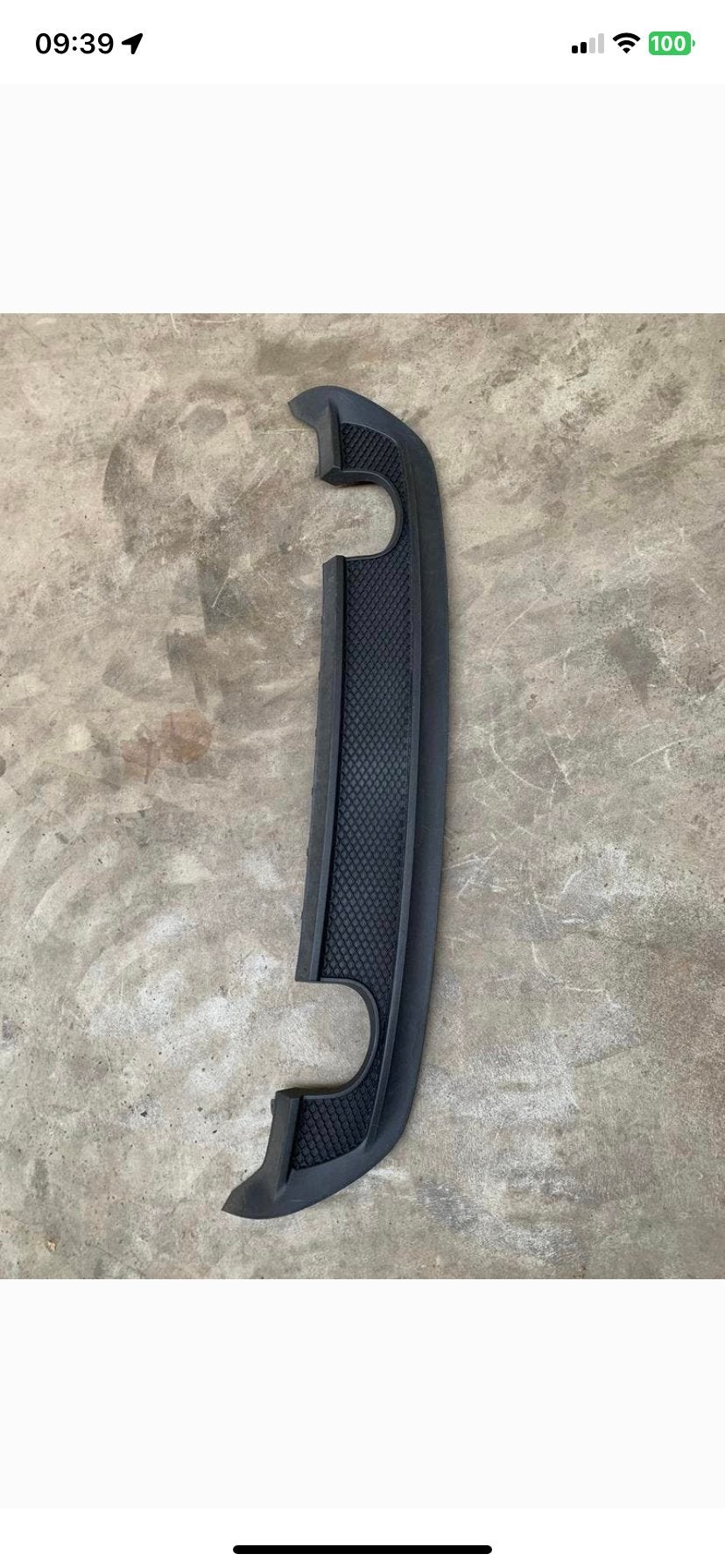 Sport diffuser AMG achterbumper Mercedes W176 (2012-2018), Auto-onderdelen, Carrosserie en Plaatwerk, Gebruikt, Mercedes-Benz