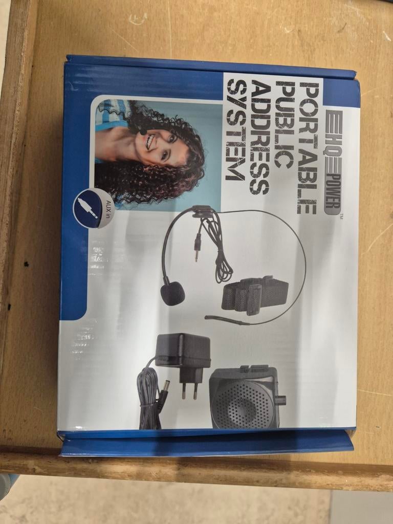 Draagbaar Public Address Systeem - HQ Power HQPA10001, Muziek en Instrumenten, Ophalen of Verzenden