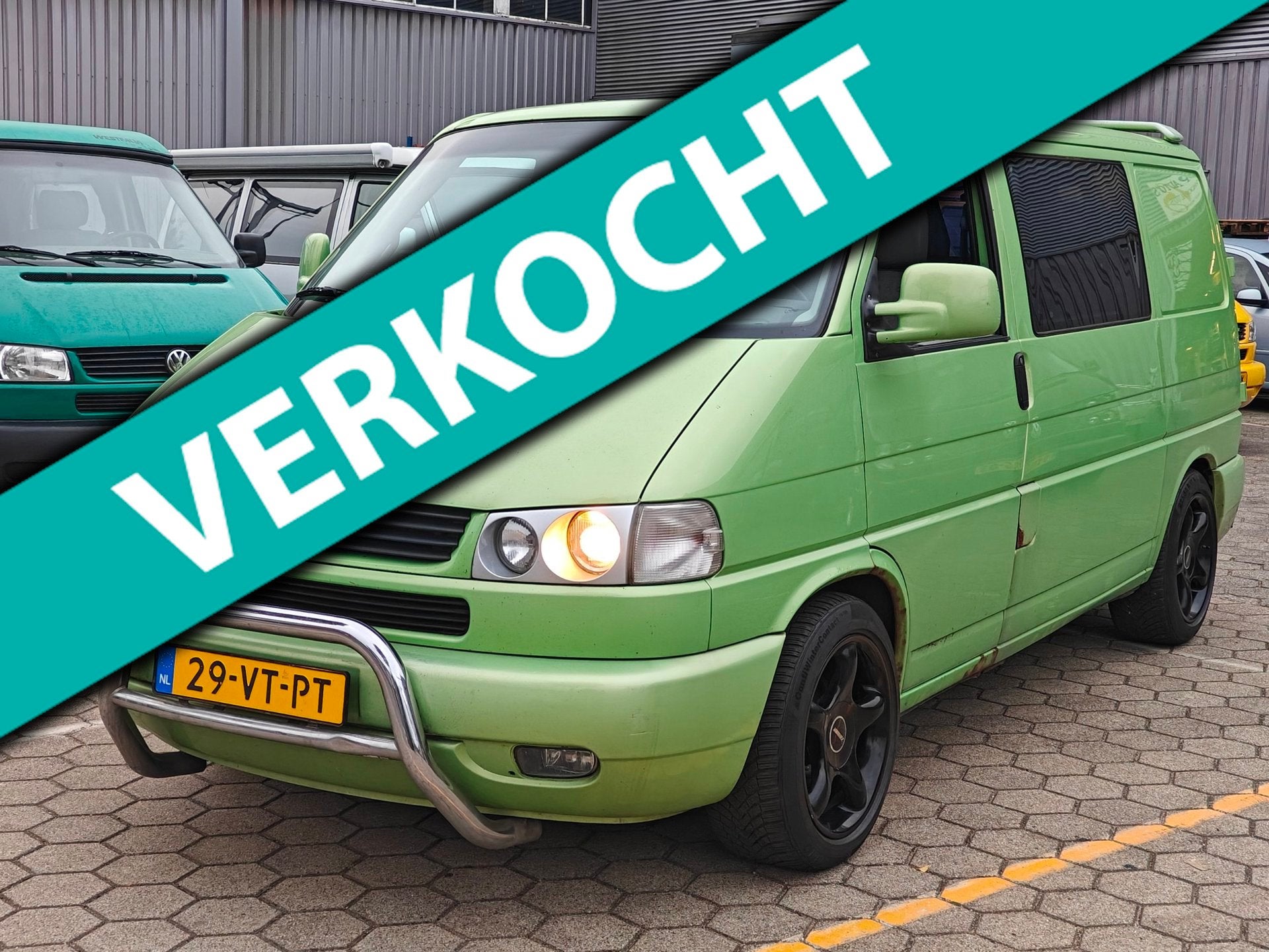 Volkswagen Transporter 2.5 TDI T4 277.000 km NAP Cruise, Voorwielaandrijving, Stof, Gebruikt, Volkswagen