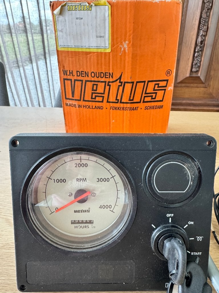 Vetus Dashboard MP21W, Ophalen, Zo goed als nieuw, Overige typen