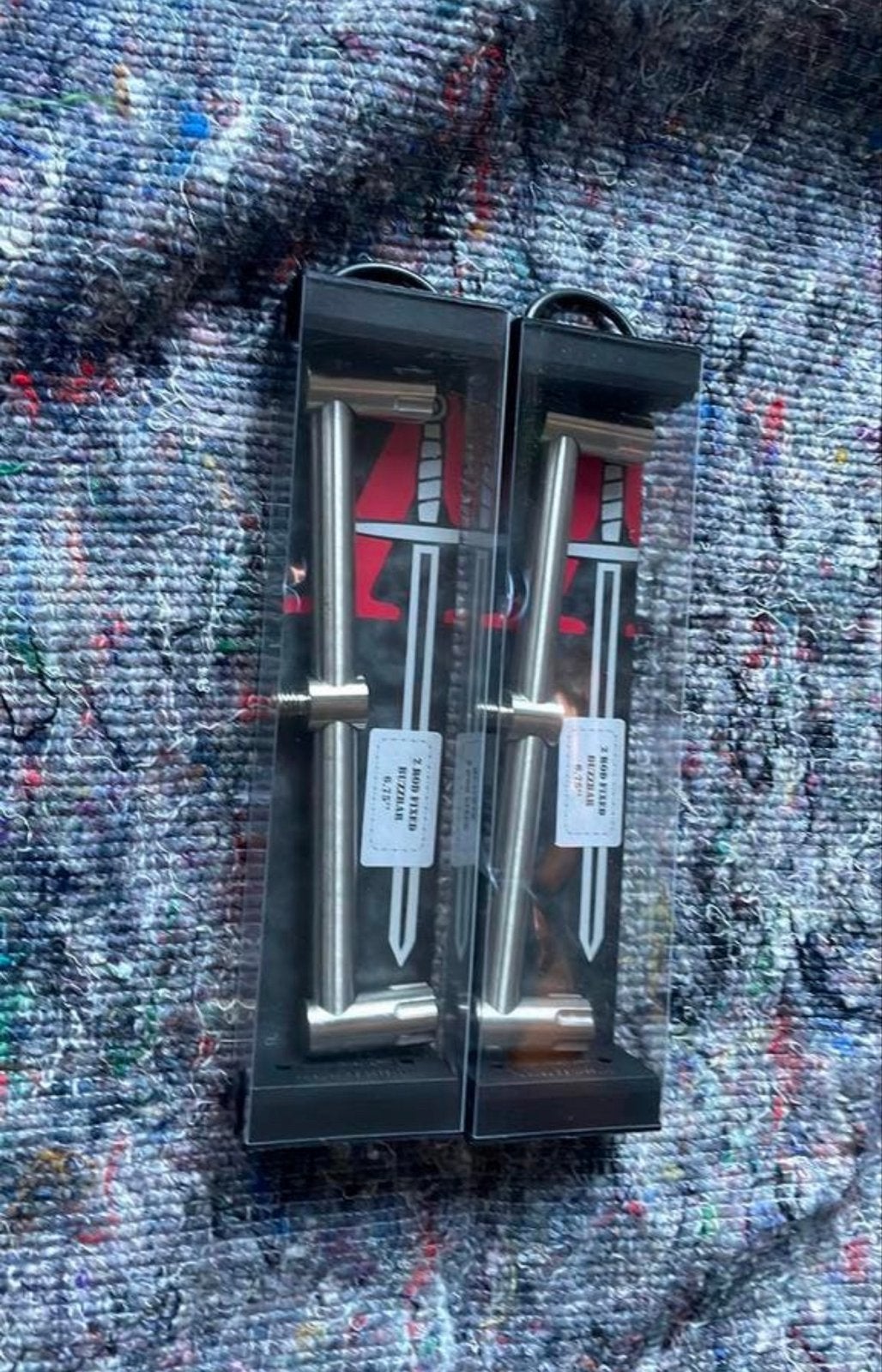 Twee Jag 2 rod fixed buzzerbars 6.75 inch - Nieuw, Ophalen of Verzenden, Nieuw, Overige typen