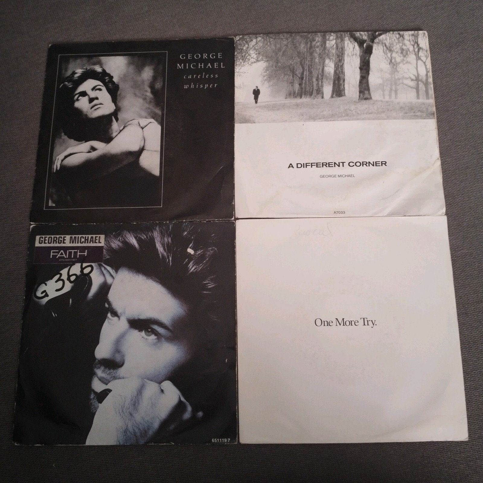 4x George Michael, Cd's en Dvd's, Ophalen of Verzenden, Zo goed als nieuw, 7 inch, Pop