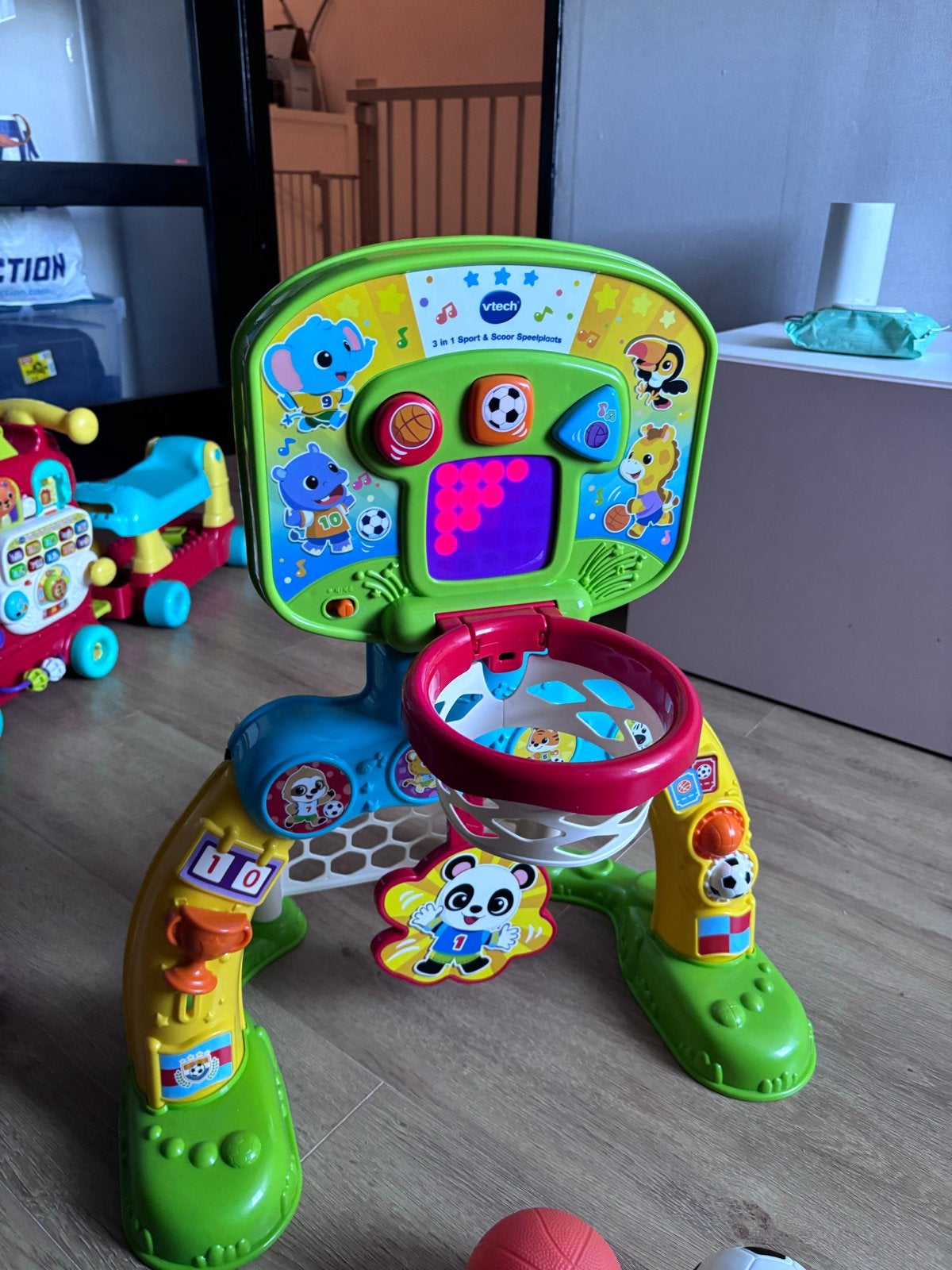 VTech 3-in-1 Sport & Scoor Speelplaats, Kinderen en Baby's, Ophalen, Zo goed als nieuw, 6 maanden tot 2 jaar