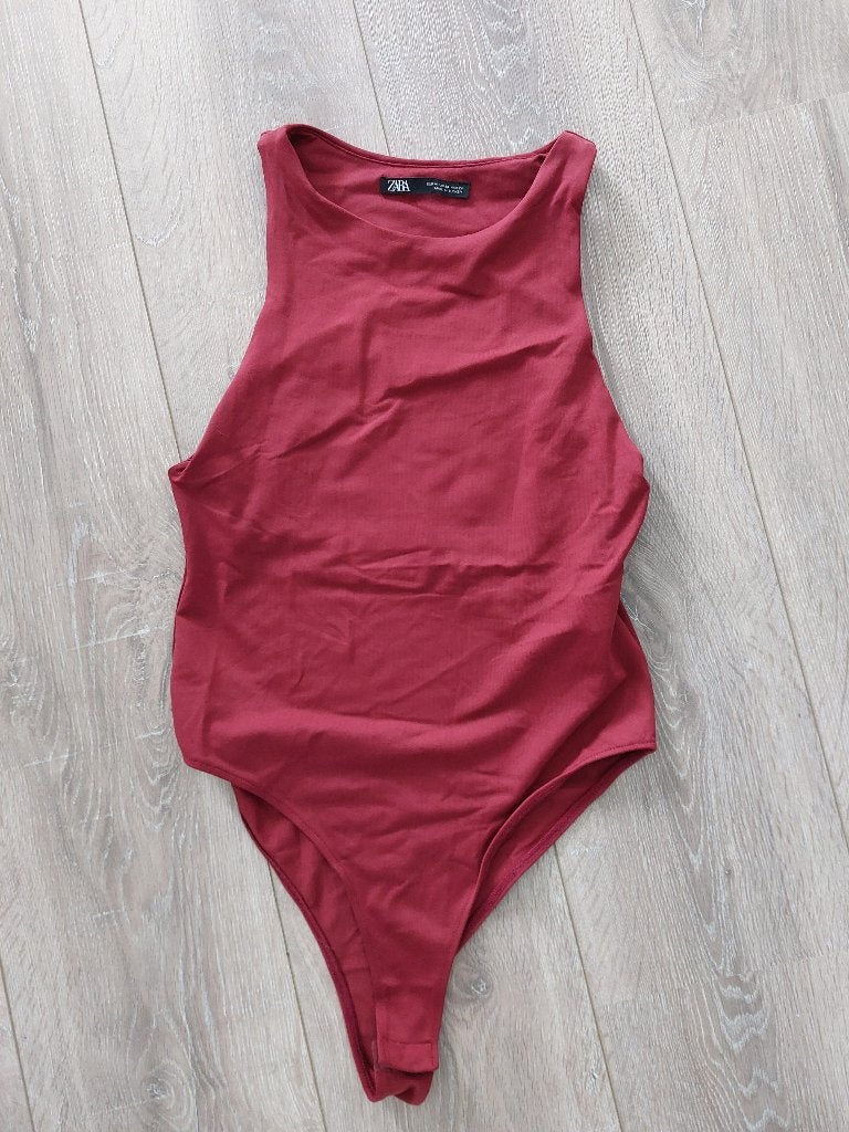 Nieuwe Body, Ophalen, Nieuw, Rood, Zonder mouw