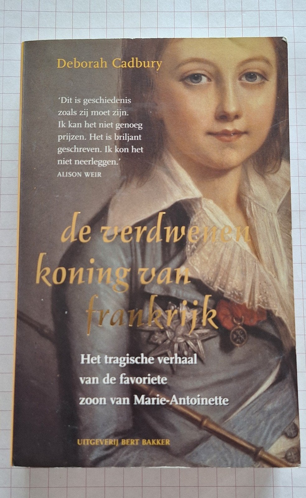 D. Cadbury - De verdwenen koning van Frankrijk, Verzenden, Zo goed als nieuw, D. Cadbury