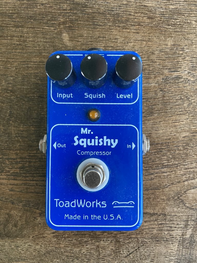 Toadworks Mr. Squishy, Muziek en Instrumenten, Effecten, Ophalen of Verzenden, Gebruikt, Compressor