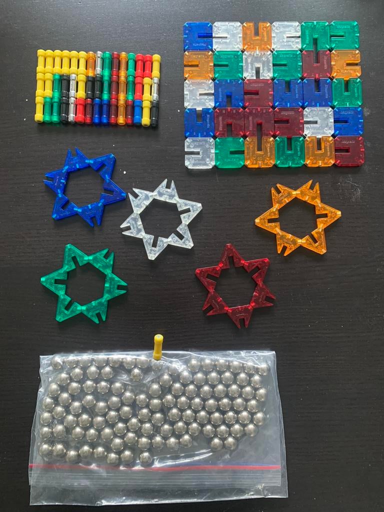 Grote set magnetix, Ophalen of Verzenden, Zo goed als nieuw