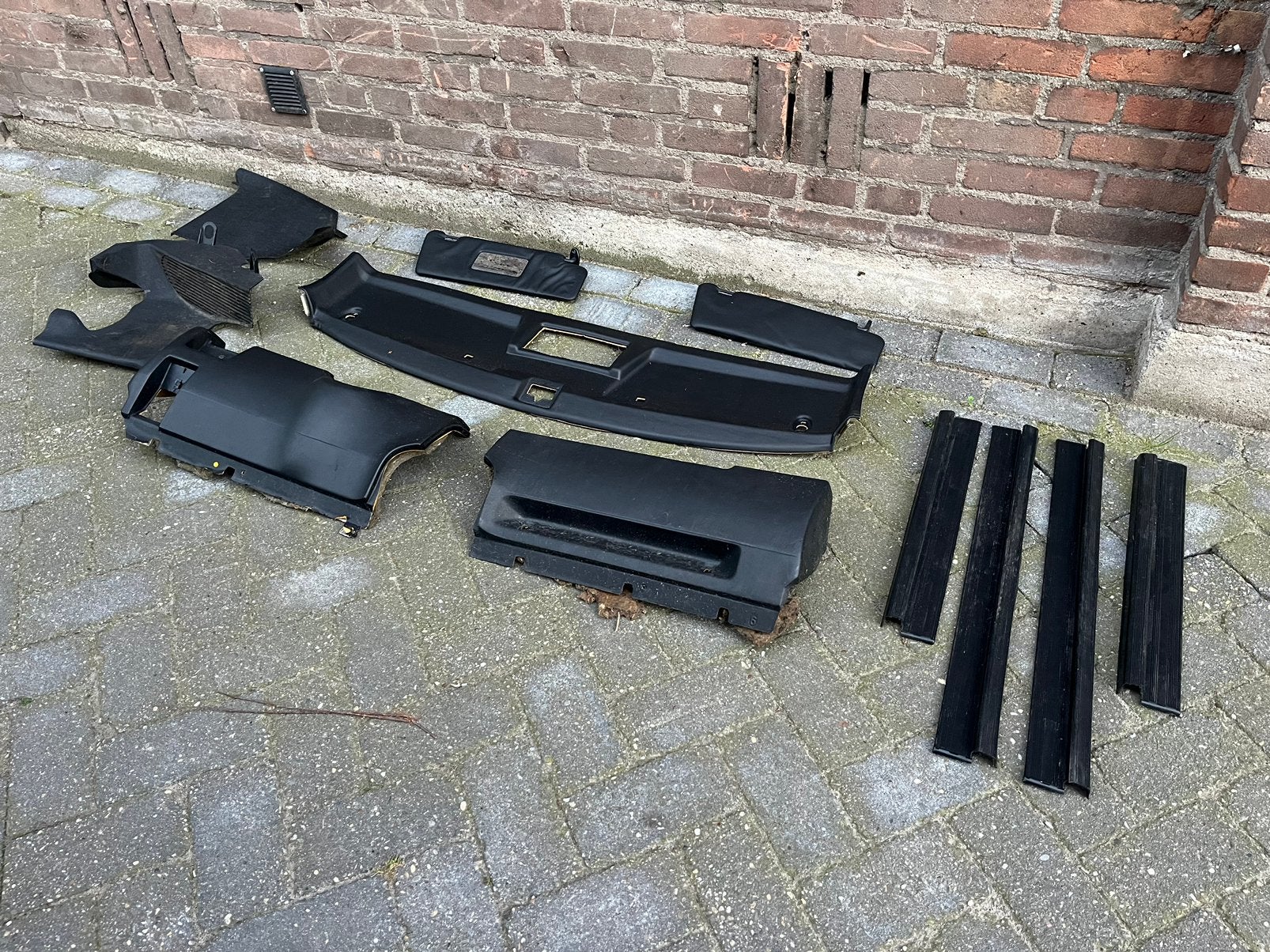 Mercedes W124 zwarte interieur delen, Auto-onderdelen, Ophalen, Gebruikt, Mercedes-Benz