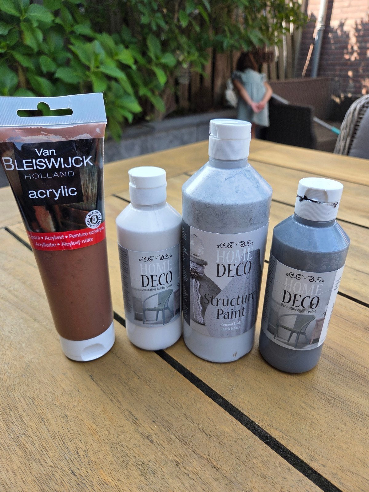 Hobbyverf set: Acrylverf, Home Deco & Structure Paint, Ophalen of Verzenden, Nieuw, Acrylverf